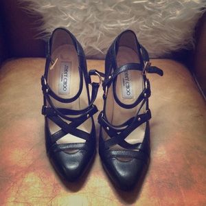 Jimmy Choo strappy heels